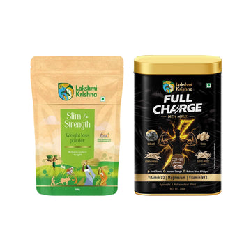 Weight Management Powder(500g) + Full Charge Stamina Men Malt