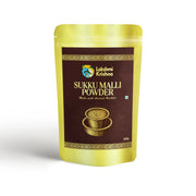 Lakshmi Krishna Sukku Malli Powder 200g herbal spice powder pack with golden cup design