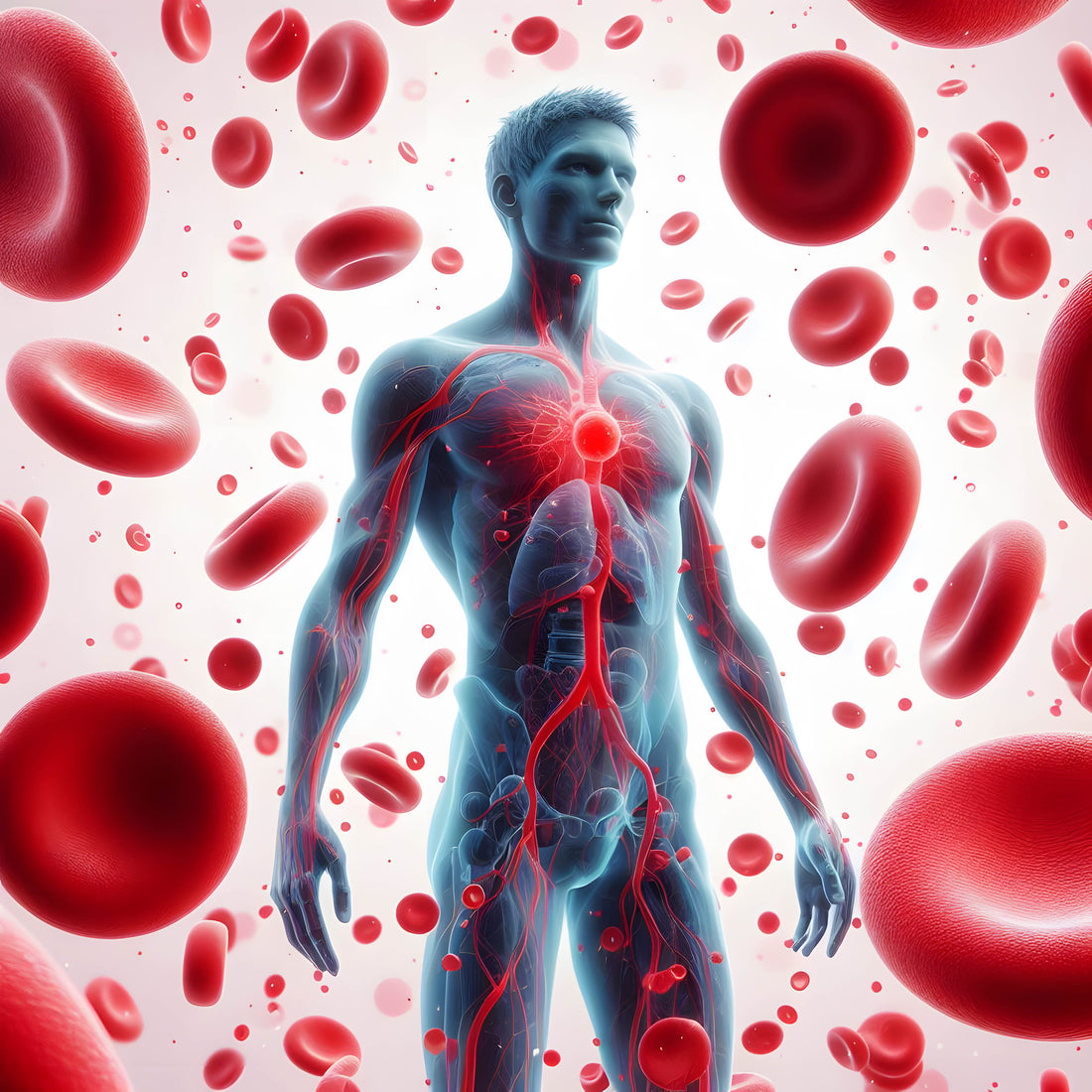 Improves blood flow & haemoglobin support (Beetroot)