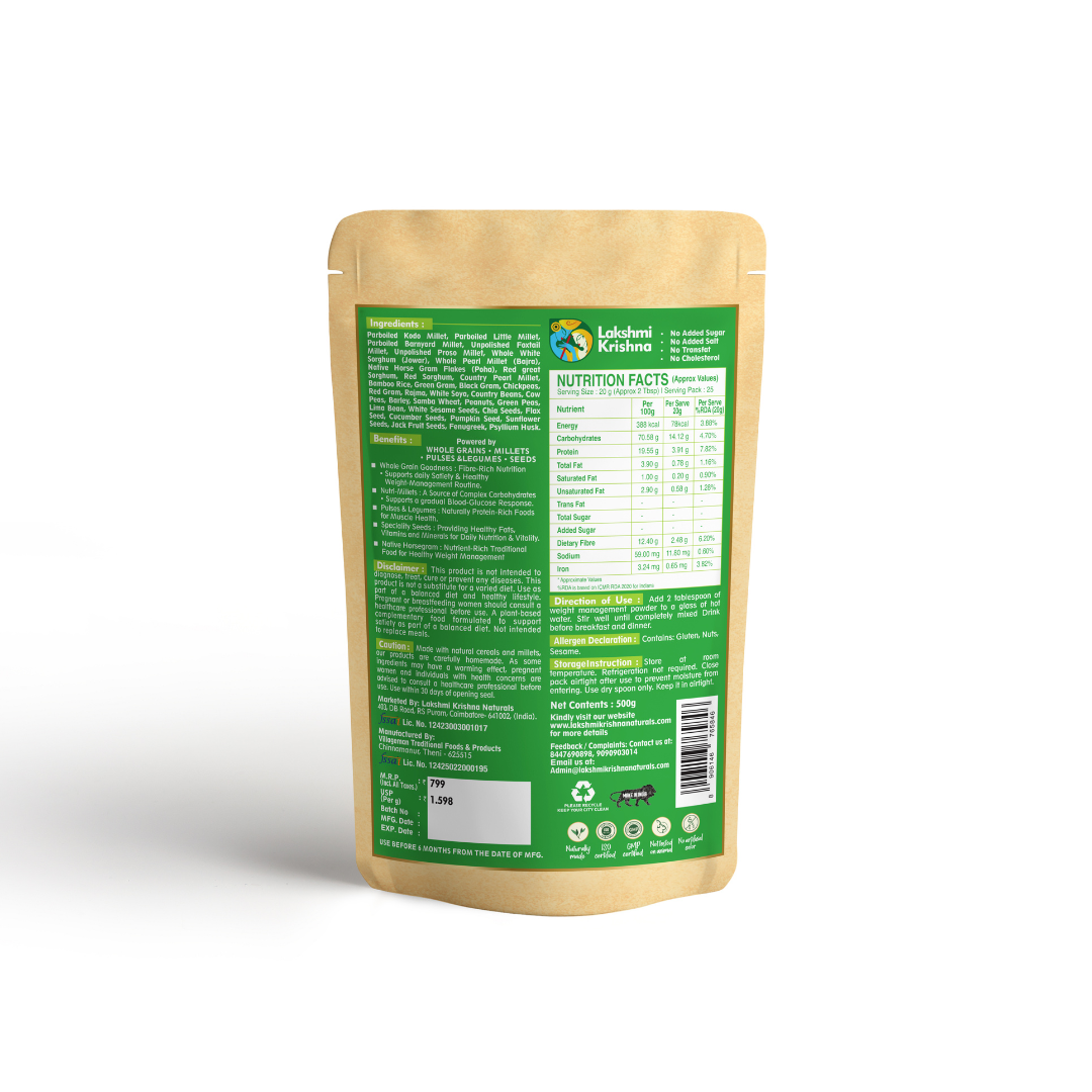 Slim And Strength Weight Management Powder (500g)