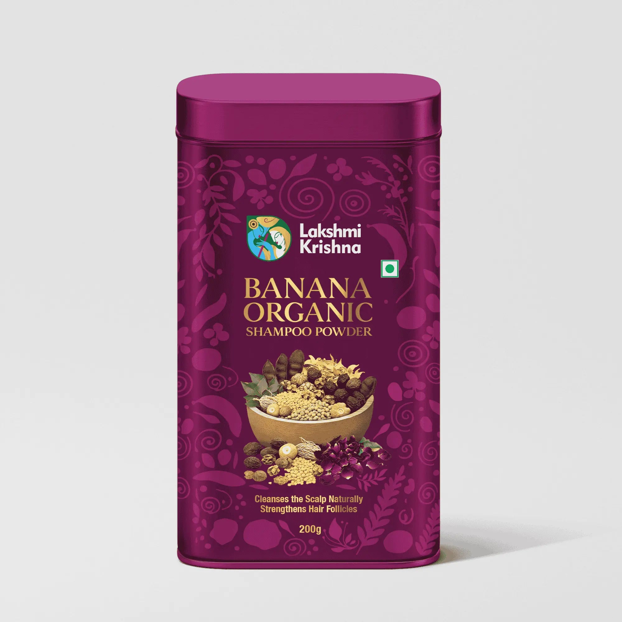 Banana Organic Shampoo Powder