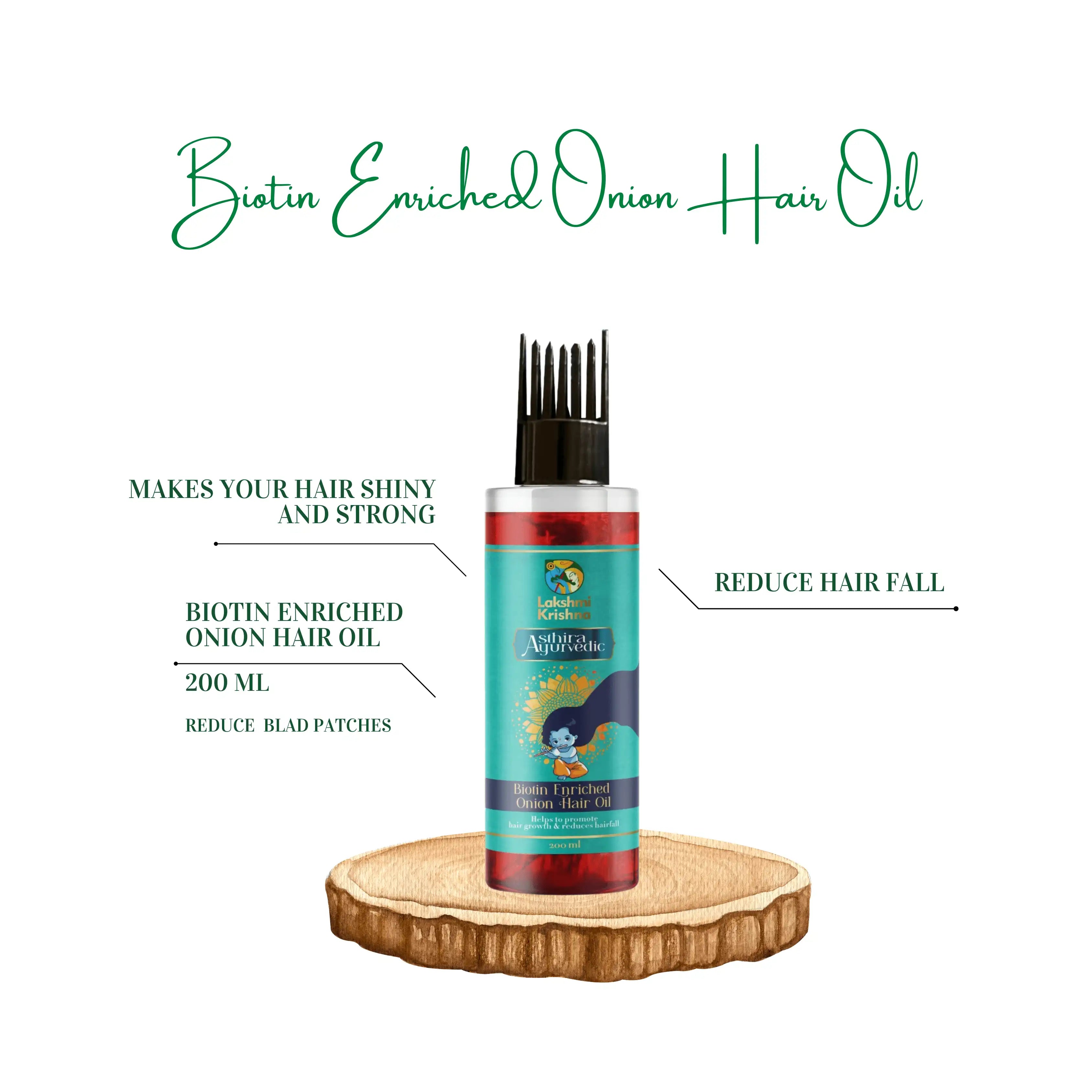 Biotin Enriched Onion Hair Oil
