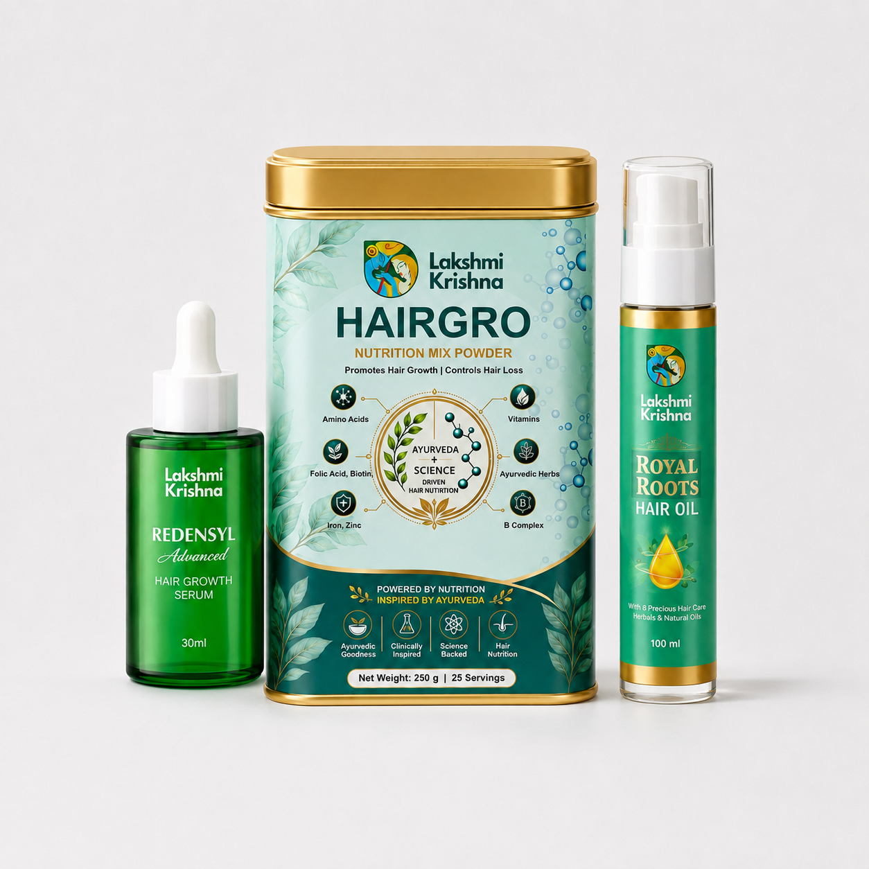 Advanced Hair Regrowth Kit Without Derma Roller
