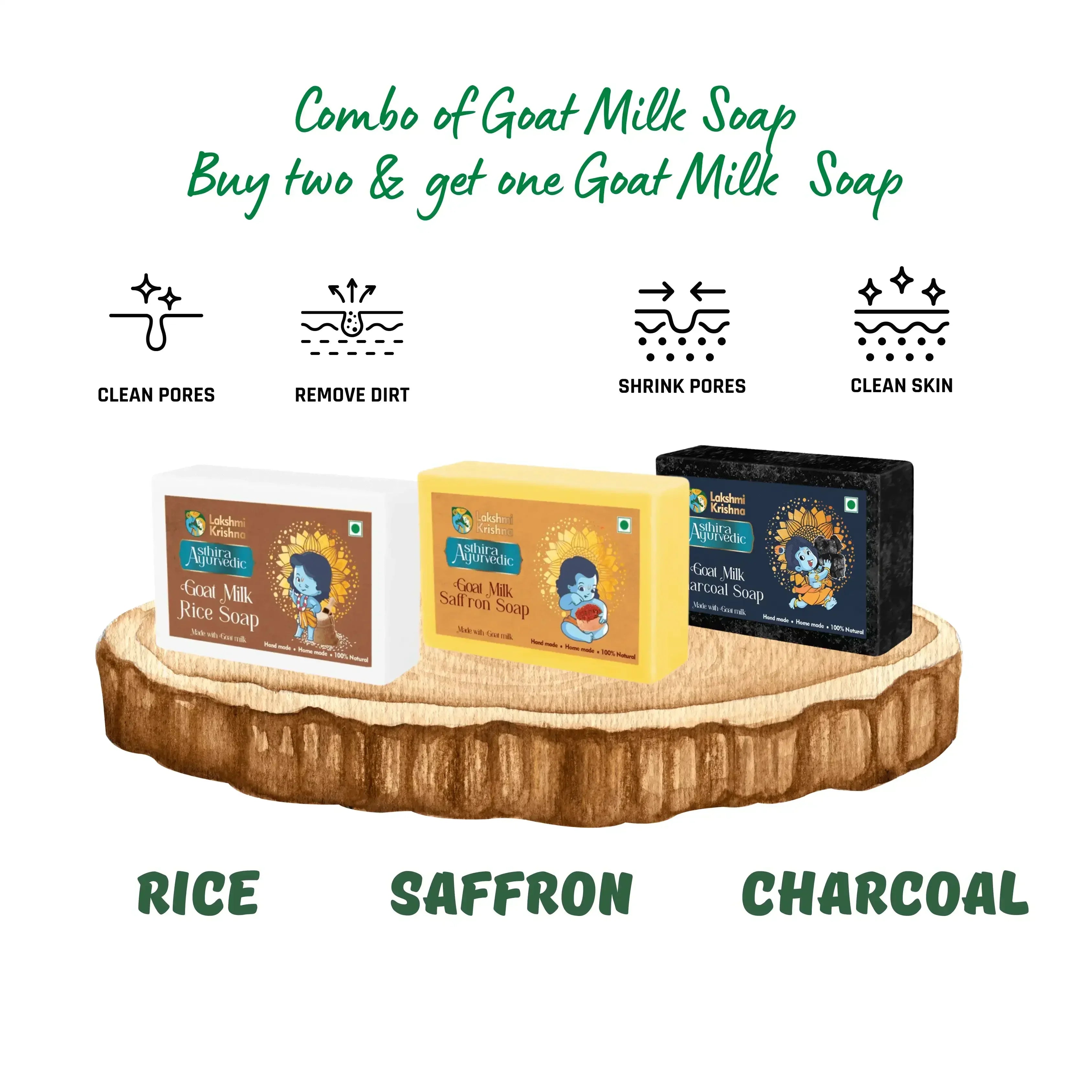 🎁 Combo of Goat Milk Soap