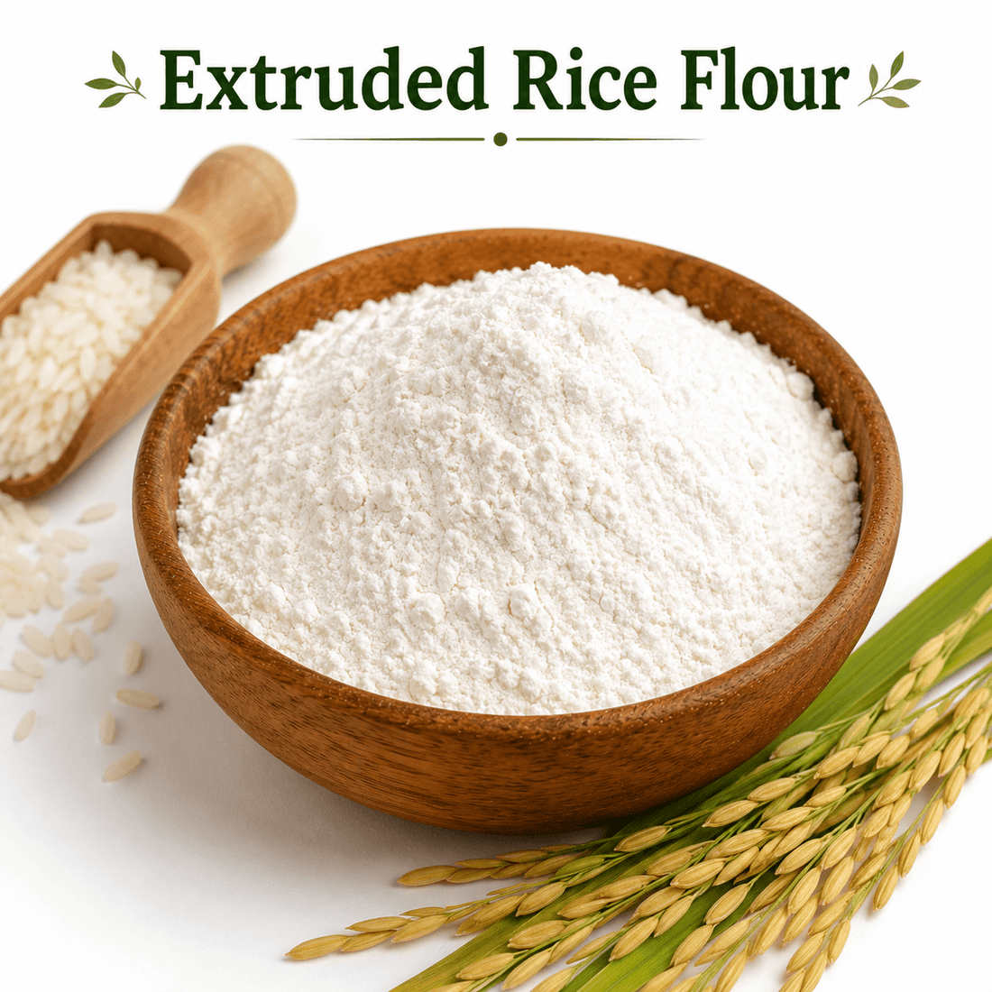 Extruded Rice Flour