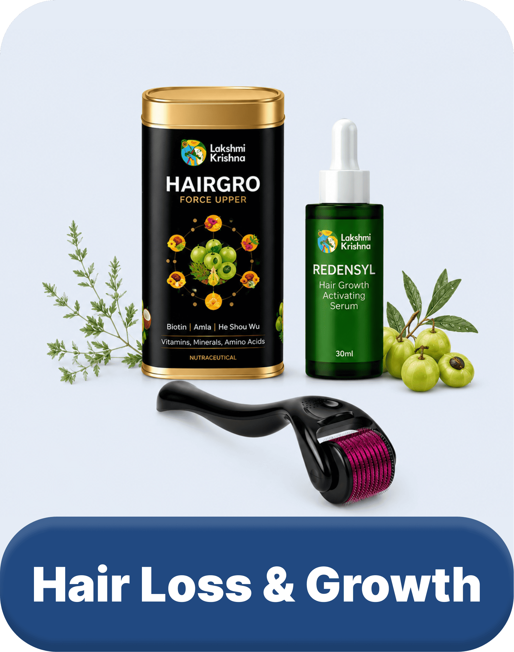 Hairgro + Redensyl Combo