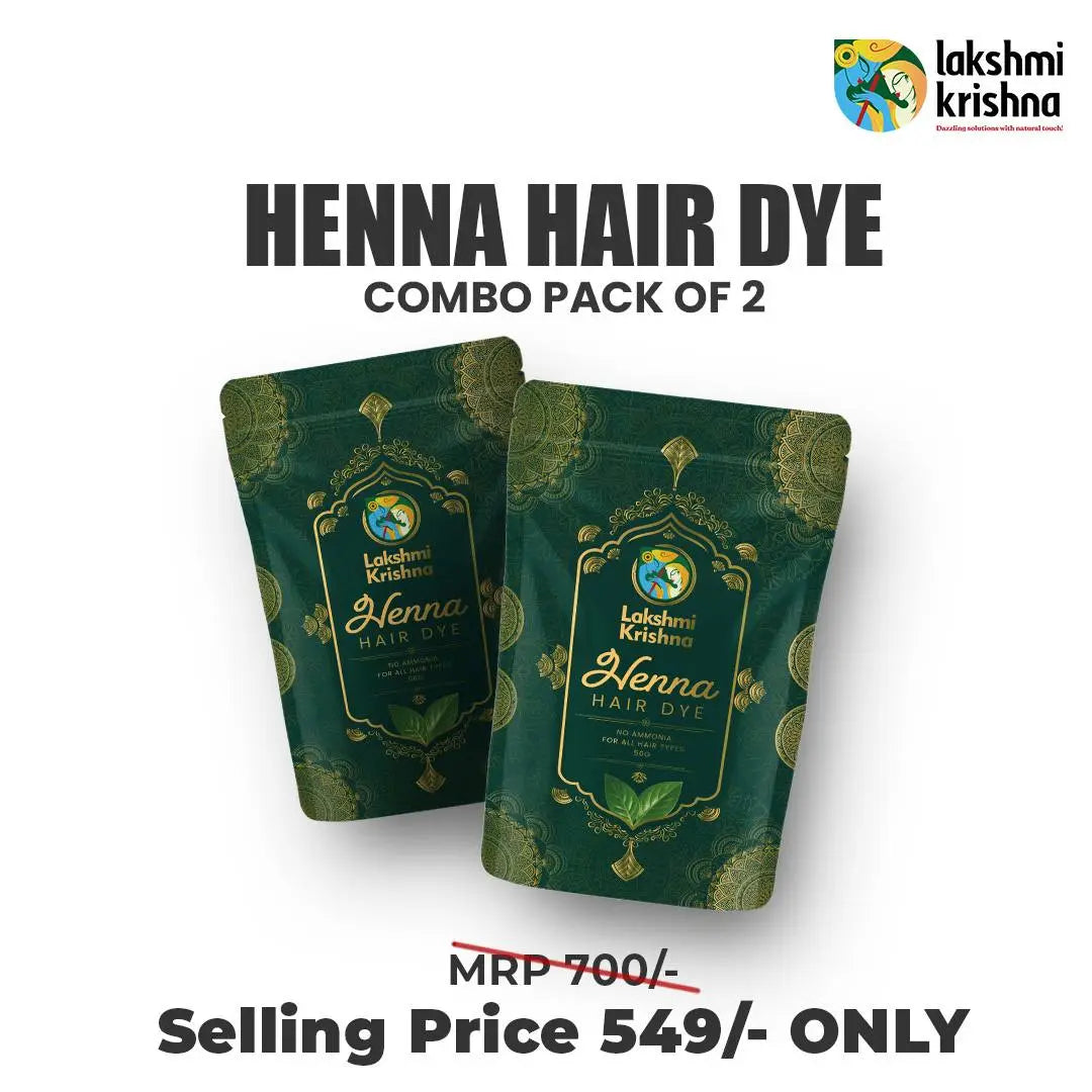 Henna Hair Dye Combo