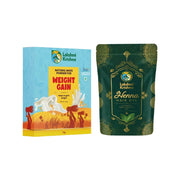 Henna Hair Dye + Natural Mass Powder (Supports Weight Gain) 1kg
