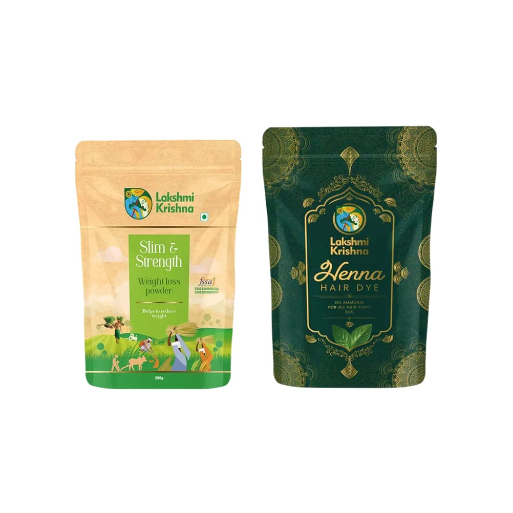 Henna Hair Dye + Weight Management Powder (500g)