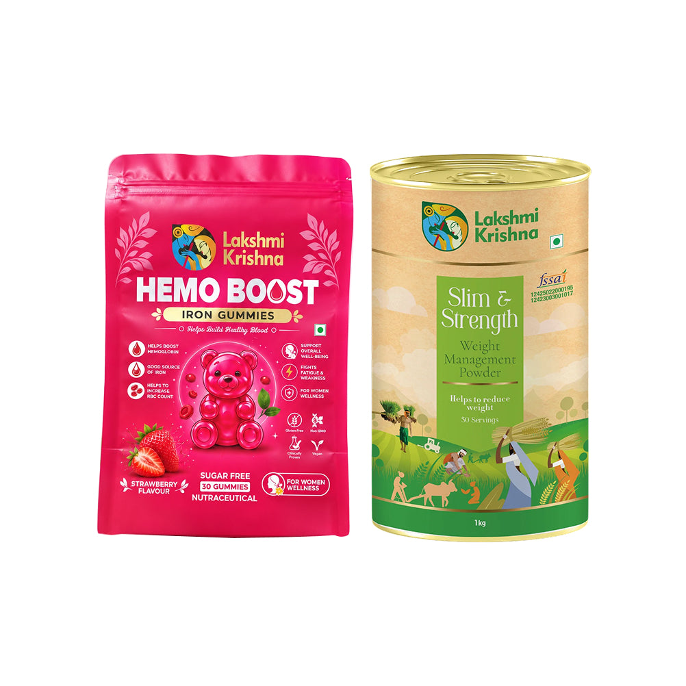 Hemo Boost Gummies + Weight Management Powder
