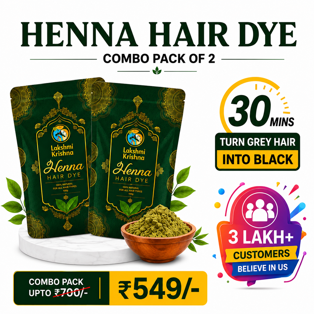 Henna Hair Dye