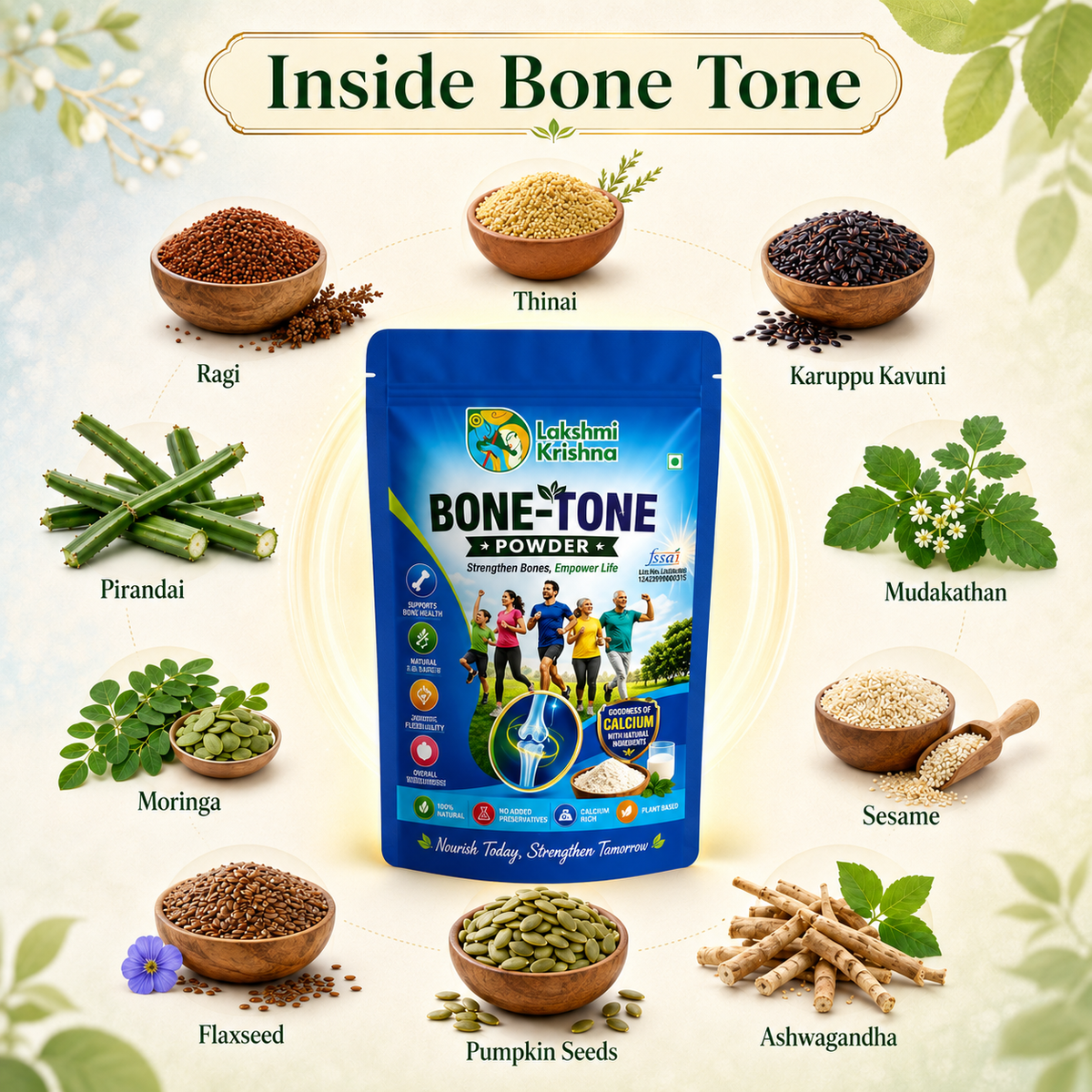 Rich Bone Tone Calcium Powder