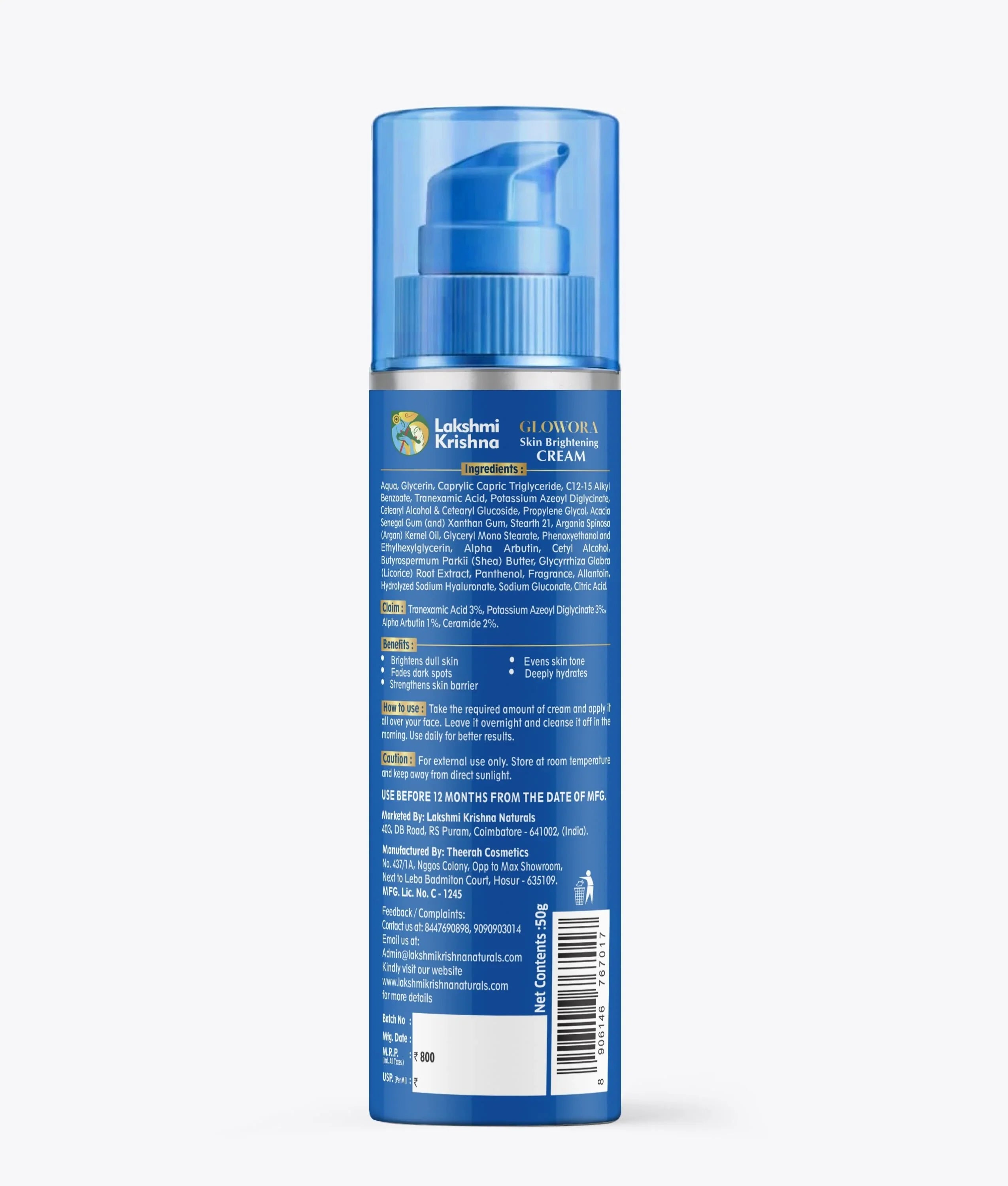 Glowora Skin Brightening Cream