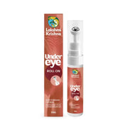 Lakshmi Krishna Under Eye Roll On with metal applicator, reduces puffiness, brightens dark circles, hydrates skin
