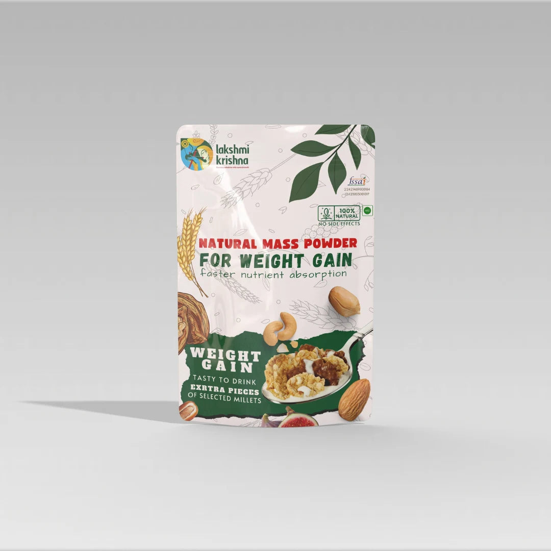 Natural Mass Powder for Weight Gain (500g)