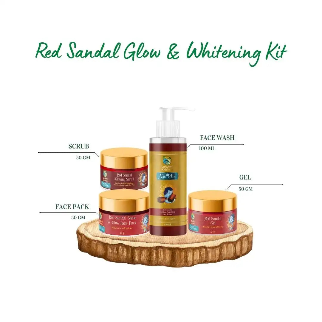Red Sandal Glow & Whitening Kit