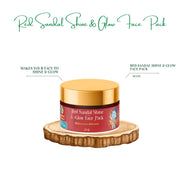 Red Sandal Shine & Glow Face Pack