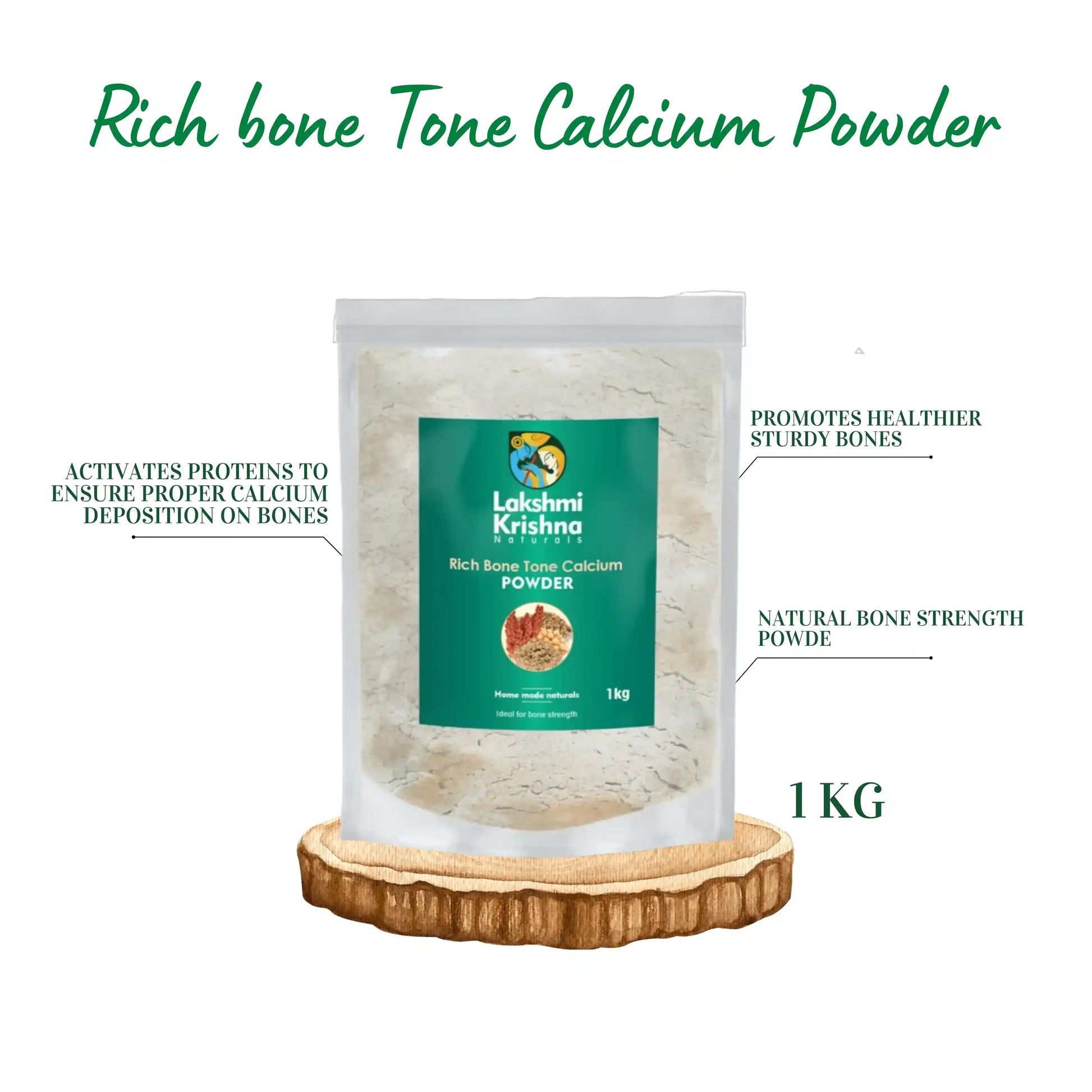 Rich bone Tone Calcium Powder(1kg)