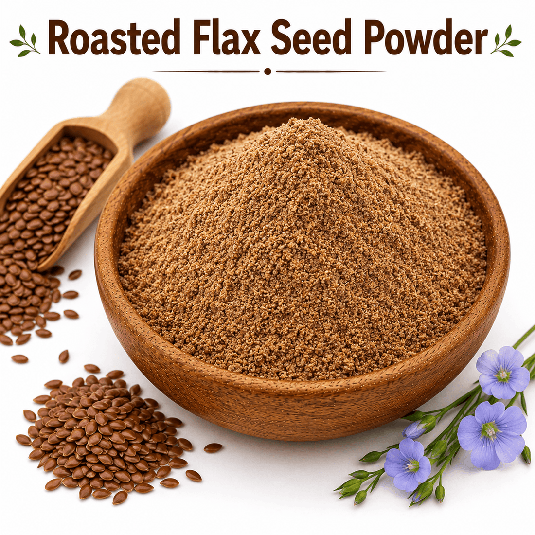Roasted Flax Seed Powder