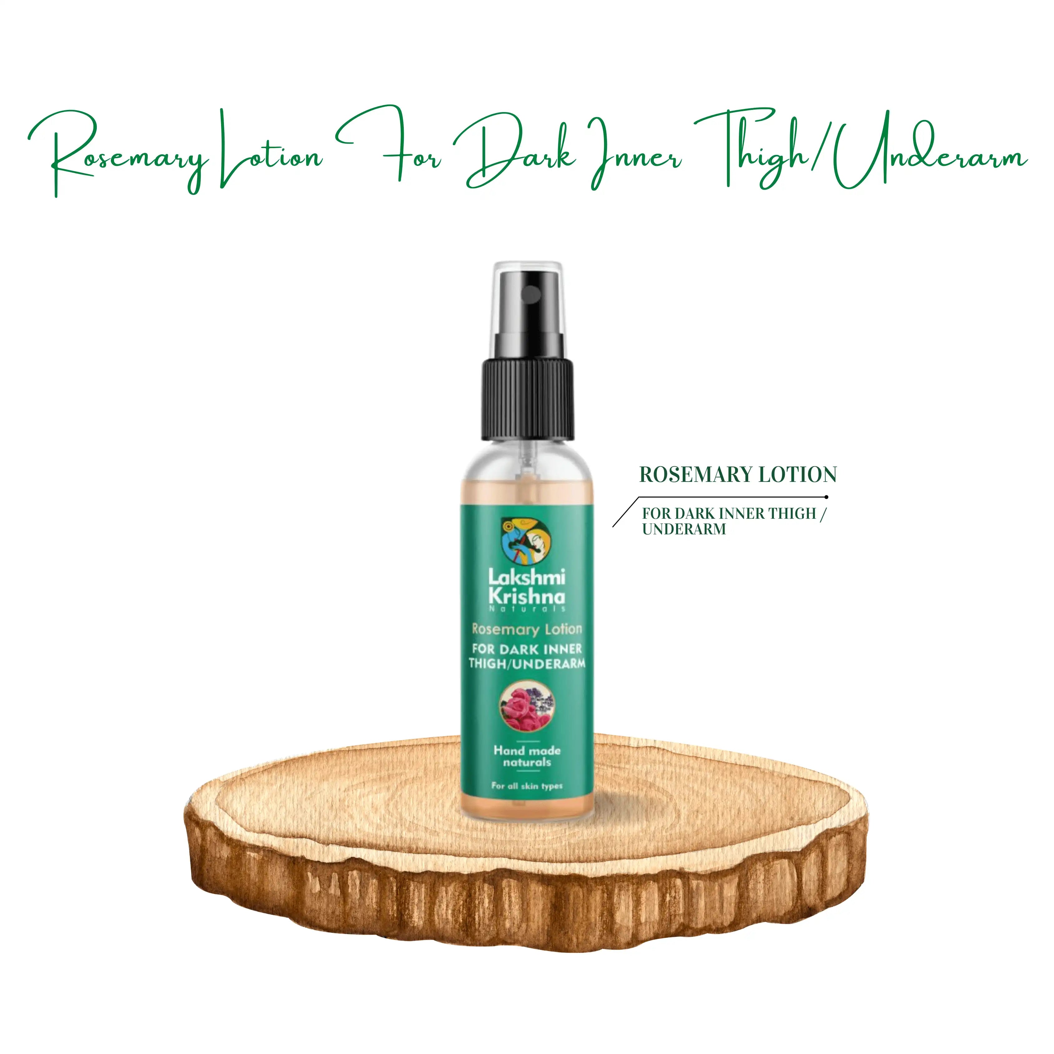 Rosemary Lotion For Dark Inner ThighUnderarm