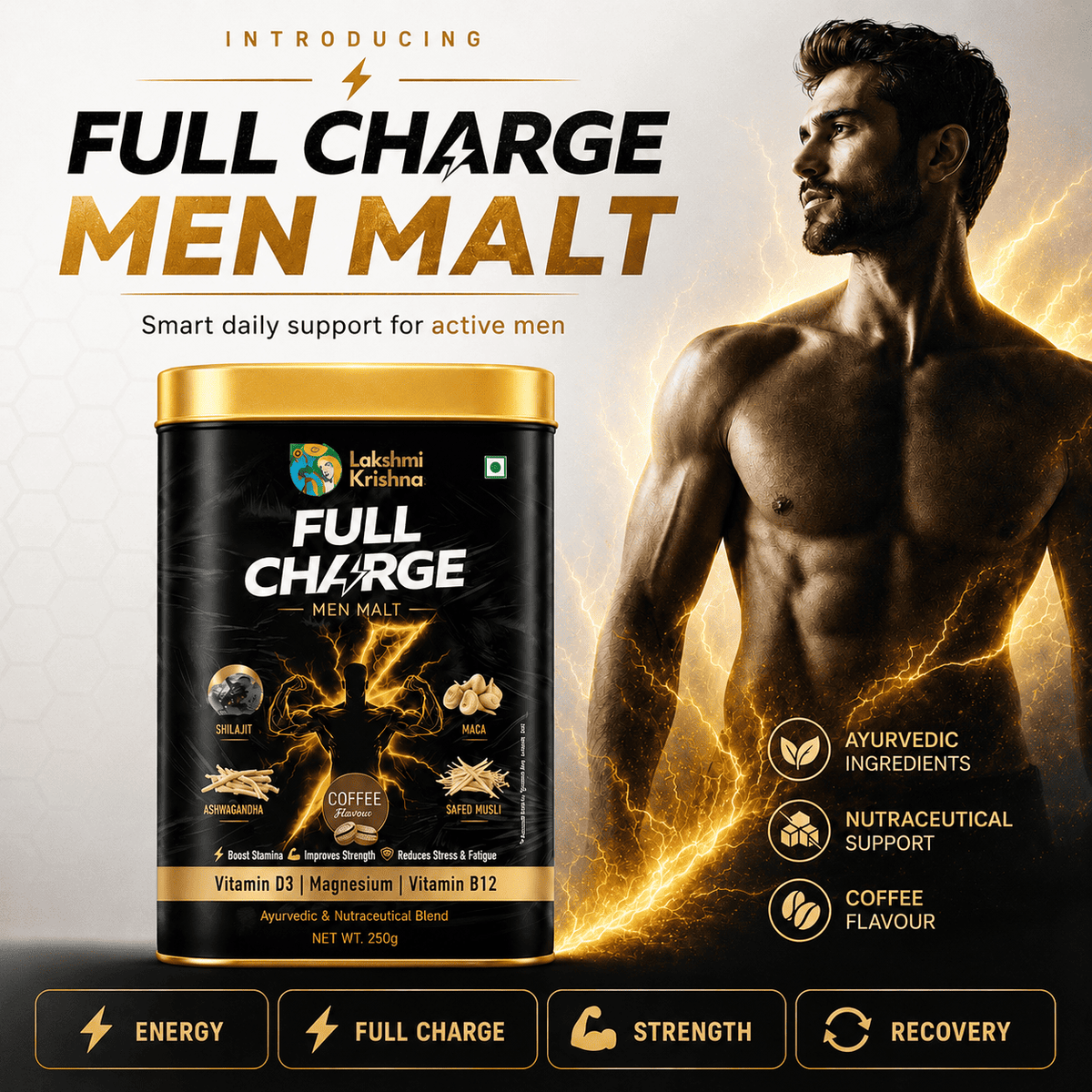 Full Charge Stamina Men Malt