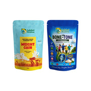 Natural Mass Powder for Weight Gain(500g) + Rich Bone Tone Calcium Powder