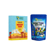 Natural Mass Powder for Weight Gain(1kg) + Rich Bone Tone Calcium Powder