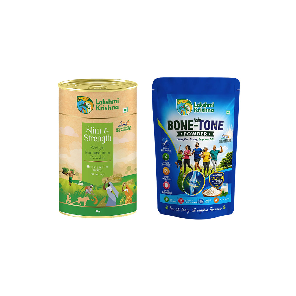 Weight Management Powder + Rich Bone Tone Calcium Powder